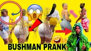 BUSHMAN PRANK OO DEGAL ISKU BEDE LEY 😱😱😱😡