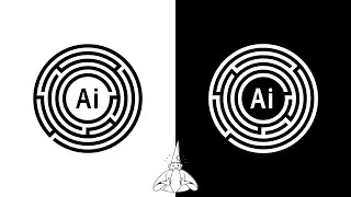 Создаем логотип-лабиринт в иллюстраторе за 5 минут