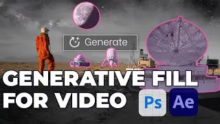 Transforming Videos with Generative Fill: Creating an Alien Planet Using Photoshop and After Effects