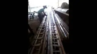 Welding an 85 meters cable tray @ Victorias Milling Company