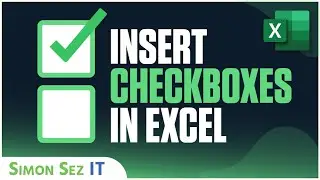 How to Insert Checkboxes in Excel