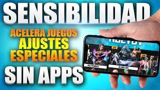 ACELERAR juegos como FreeFire y Mejorar la sensibilidad Sin Aplicaciones Cualquier Teléfono 2023