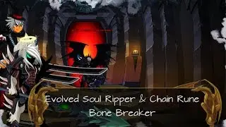 AQW: How to get the Evolved Soul Ripper & the Chained Rune Bonebreakers