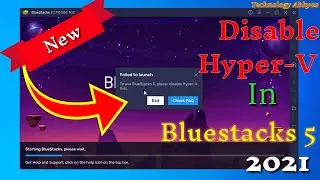 Hyper-V Error ❗ problem in Bluestacks 5 | BlueStacks is Unable to Use When Hyper V Enable Fix |2021💯