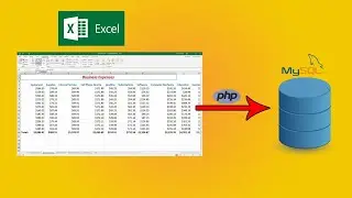 PHP excel import data into database