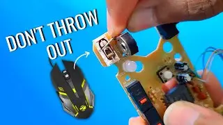 How to Repair Mouse Left or Right Click Button in 2 Minutes 2024 (Dont Throw It)