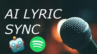 Using AI to Sync Song Lyrics