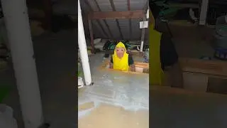 SNEAKY bro just cleaning up 😂 