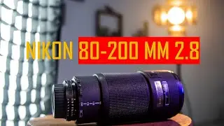 LENTE NIKON AF NIKKOR 80-200 mm 2.8 (REVIEW) - VALE A PENA?