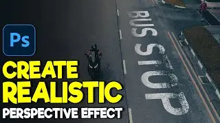 How to Create a Realistic Perspective effect | Photoshop Shorts Tutorial