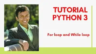 For loop and While loop code Example in Python 3 with Jupyter Notebook