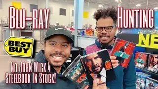 BLU-RAY HUNTING - No John Wick: Chapter 4 Steelbook At Best Buy!! Walmart Exclusive Steelbook!