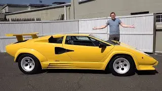 Lamborghini Countach, это крутейший суперкар в истории