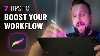 How to STREAMLINE Your Workflow in Procreate: 7 QUICK Tips!