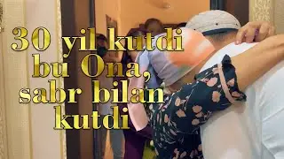 Sardor Rahimxon- 30 yil kutdi bu Ona, sabr bilan kutdi... SubhanAllah. Alloh buyuk.