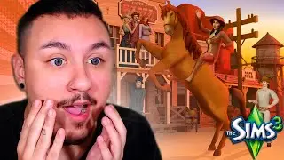JOGANDO COM CAVALOS PELA PRIMEIRA VEZ NO THE SIMS 3