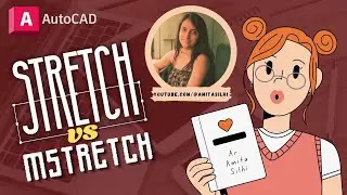 STRETCH vs MSTRETCH | Stretch Multiple Objects in AutoCAD