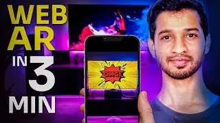 Let’s Make WEB AR in 3 MINUTES!! (Beginner Friendly)