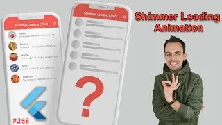 Flutter Tutorial - Shimmer Loading Animation | Shimmer Effect