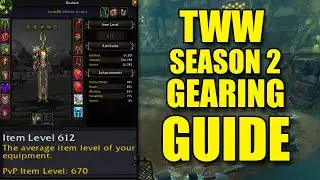 WARLOCK GEARING GUIDE FOR TWW SEASON 2 | The War Within Undermined PvP 11.1