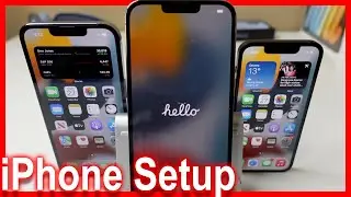 How To Setup The iPhone 13 Pro Max Tutorial - How To Setup A New iPhone