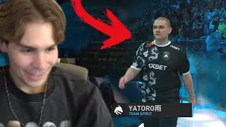 РЕАКЦИЯ NIXA на ЛЫСОГО YATORO  | The International 2023.