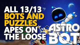 Apes on the Loose All Bots and Puzzles Astro Bot