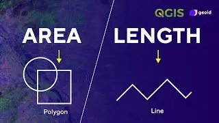 How To Calculate Length And Area Of A Shapefile Using QGIS || Measure Distance And Area In QGIS