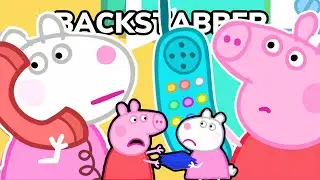 Peppa and Suzy being backstabbers to each other