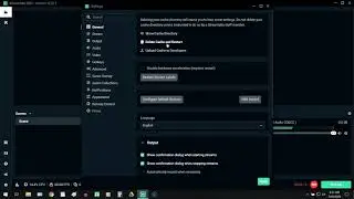 Streamlabs OBS: Output Settings Wont Change?