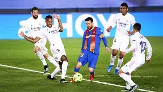 Messi didn't knew this will be his last El Clasico back then. Messi vs Real Madrid 2020/2021