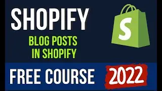 how to ADD blog post in shopify | how to edit blog post in shopify 2023 | Ecommpremium