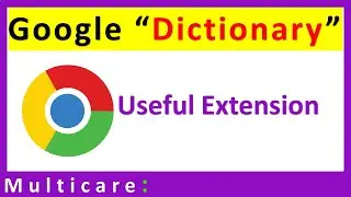 How to install google dictionary chrome extension