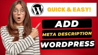 How To Add Meta Description In WordPress 2024 🔥 - (FAST & Easy!)