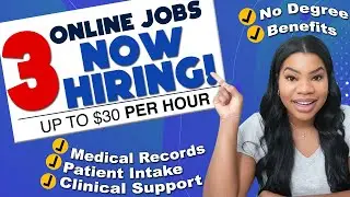 Earn Up to $30/Hour! 3 Work-From-Home Healthcare Jobs (Openings Available!)