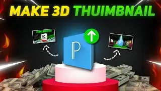 Secrets to Creating 🔥 Viral 3D Capcut Logo Thumbnails!
