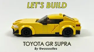 Lets Build! LEGO Toyota GR Supra