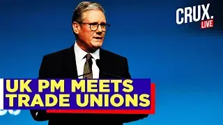 UK Prime Minister Keir Starmer Addresses Trade Union Congress (TUC) Conference In Brighton