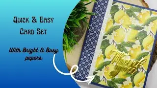 Quick & easy card set [Pixels & PaperCrafts]