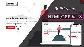 Create a Responsive Website using HTML, CSS & Javascript in Hindi