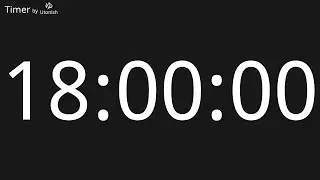 18 Hour Countdown Timer