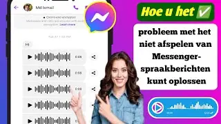 Hoe je Messenger Voice Message Not Playing (2024) kunt oplossen | voice message not loading problem