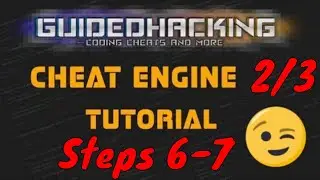 Cheat Engine Tutorial 2/3 👨‍💻 Steps 6-9 🕵️ Code Injection & Shared Op Code