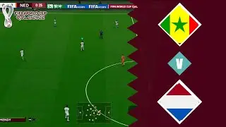 Senegal vs Netherlands world cup 2022 - PES 2021