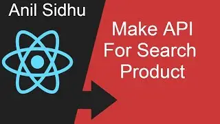 React and Laravel project # Make API for Search Product