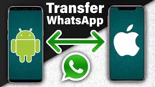 How to Transfer WhatsApp Messages between iPhone & Android 2023!