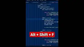 How to format code in VS Code 