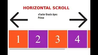 Horizontal scrollbar in oracle apex interactive report-19.x-20.x