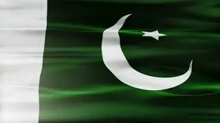 Pakistan Flag Animation & Flag Waving