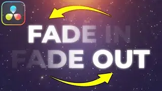How To Text Fade In and Fade Out Animation in Davinci Resolve Tutorial